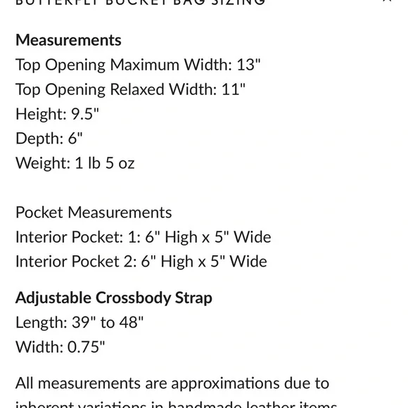 Butterfly Crossbody by Portland Leather Goods (pictured outside) - Picture 6 of 6